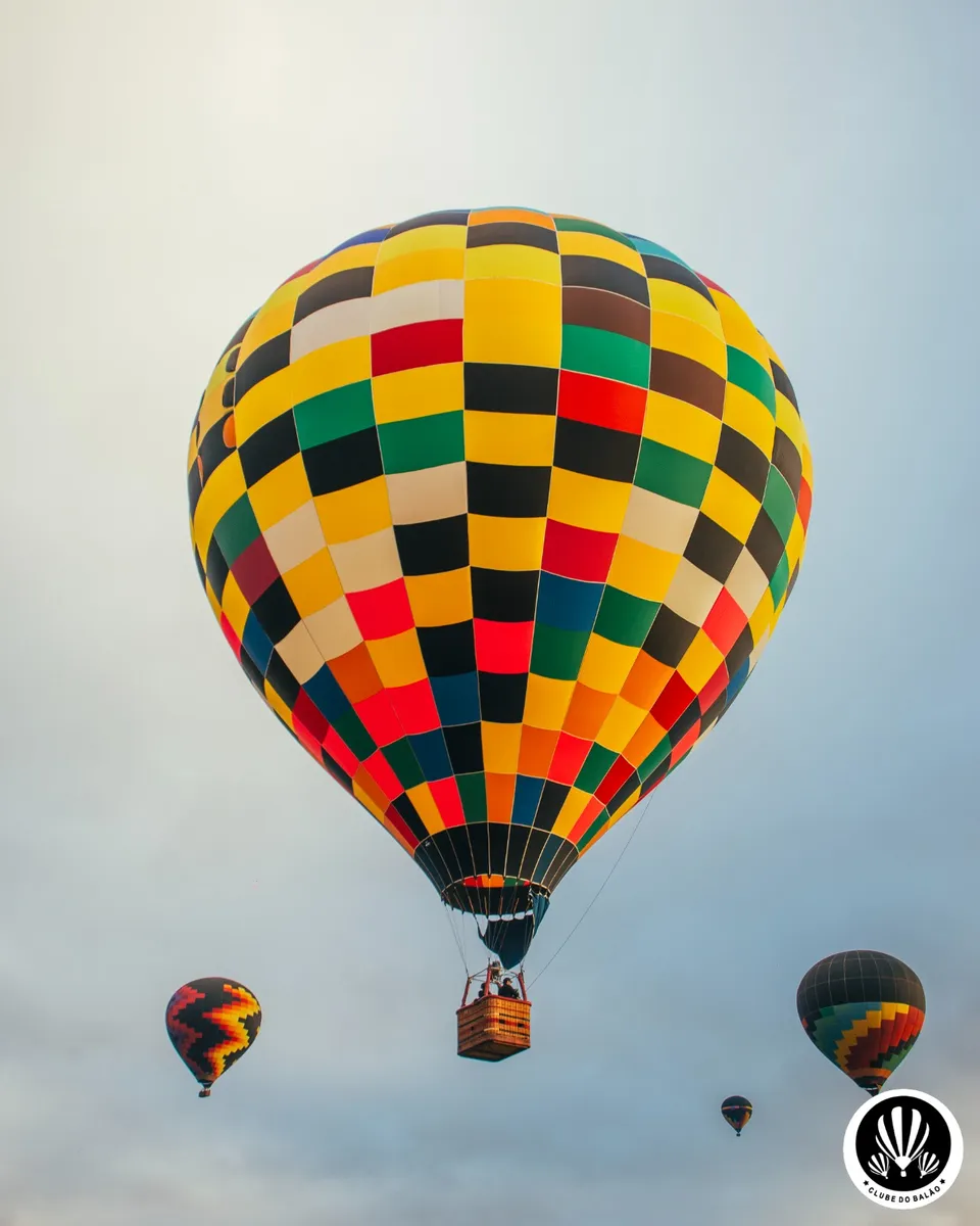 Combo Essencial — experiência completa de voo de balão